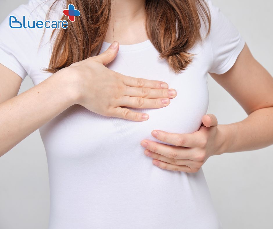 Massage ngực trước khi kích sữa